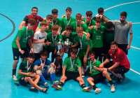 El infantil y el cadete del Atlético Morvedre de fútbol sala se proclaman campeones de Copa