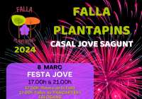 La Falla Plantapins vuelve al Casal Jove por tercer año consecutivo junto a diversas actividades